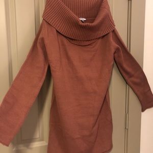 Off the shoulder Sweater dress